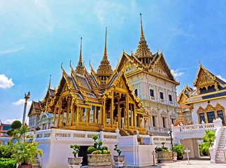 Foto op Canvas Temple in Grand Palace Emerald Buddha (Wat Phra Kaew), Bangkok © MarinadeArt