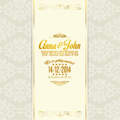 Wedding invitation