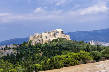 Fototapeta na wymiar View to the city of Athens, Greece