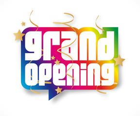 Grand opening
