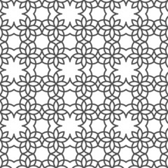 Delicate seamless pattern in arabic style