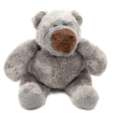 ours en peluche gris