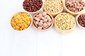 lots of cereals