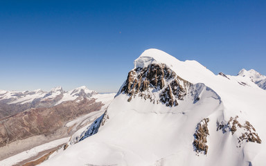 Zermatt, Dorf, Schweizer Alpen, Breithorn, Klettertour, Sommer