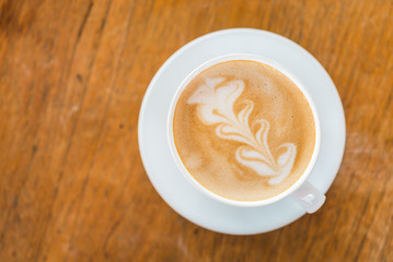 Latte coffee