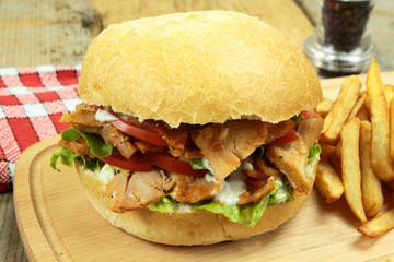 sandwich kebab