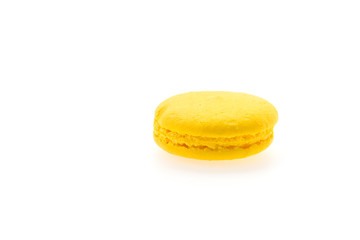 Macaron isolated on white
