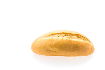 Bread isolated on white