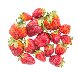 Strawberry isolated on white background
