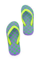 Flip flop isolated on white background