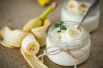 banana yogurt