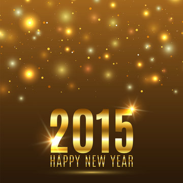 Happy New Year 2015 celebration background