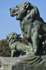 Leones de bronce (El Retiro, Madrid)