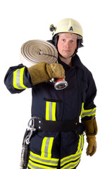 Naklejka premium Feuerwehrmann