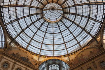 Vittorio Emanuele II gallery, Milan, Italy