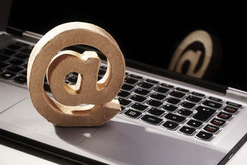 E-mail @ symbol