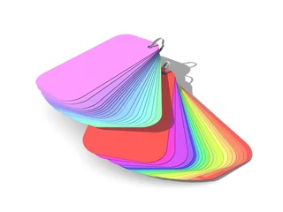 Tapeten Spectrum kleuren kaart © emieldelange
