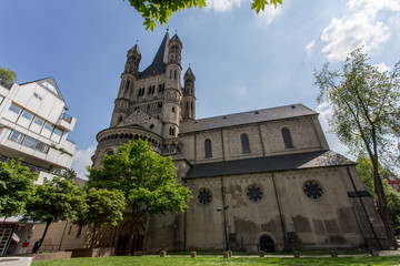Obraz premium Groß Sankt Martin church cologne