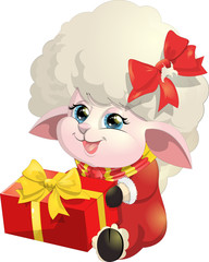the sheep
