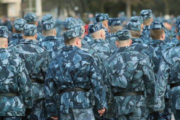  Dress rehearsal of Military Parade in Vologda 