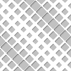 Abstract Diagonal Paper Lattice, Vector Seamless Pattern