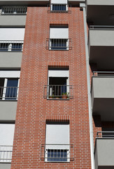 Fototapeta premium facade terrace