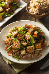 Homemade Tofu Stir Fry