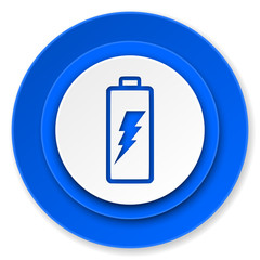 battery icon, power sign