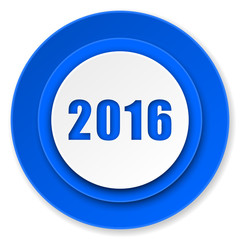 new year 2016 icon