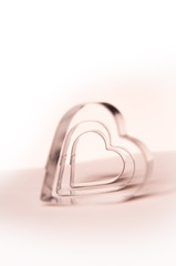 Valentines Day background with hearts 6