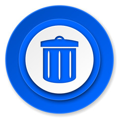 recycle icon, recycle bin sign