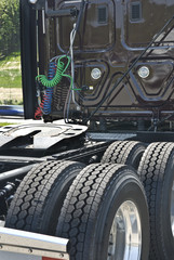 Detail of New Semi-Truck Cab