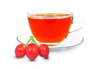 tea with wild rose