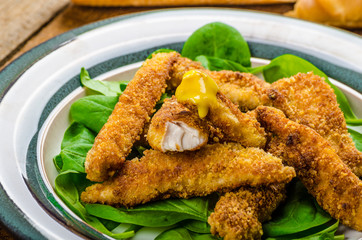 Corn crusted Chicken Tenders