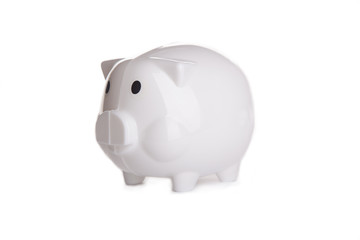 pig money box isolated