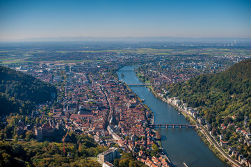 Heidelberg Luftaufnahme 