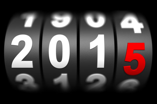 2015 New year countdown timer