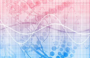 Fototapeta premium Virtual Technology