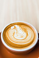 Latte coffee