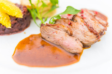 Steak duck