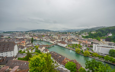 Lucerne city and lake, Switzerland