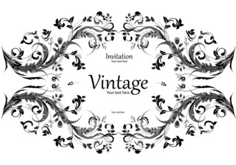 vintage frame for your design