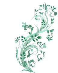 floral ornament for your design