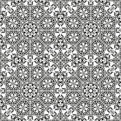 Abstract seamless floral background