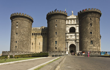 Fototapeta na wymiar Castel Dell'Ovo (Egg Castle), Naples, Italy