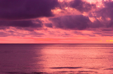 Fototapeta premium Setting Sun Night is Coming