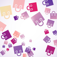 abstract background: bag