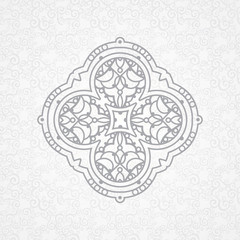 Vector ornament in Eastern style.