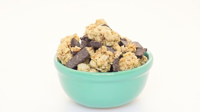 Cereals with chocolate