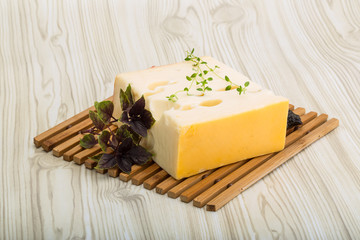 Cheese maasdam